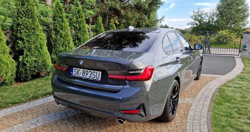 BMW Seria 3 cena 124900 przebieg: 121000, rok produkcji 2019 z Zawidów małe 277